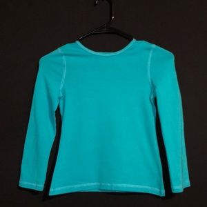 Teal Long Sleeve Shirt